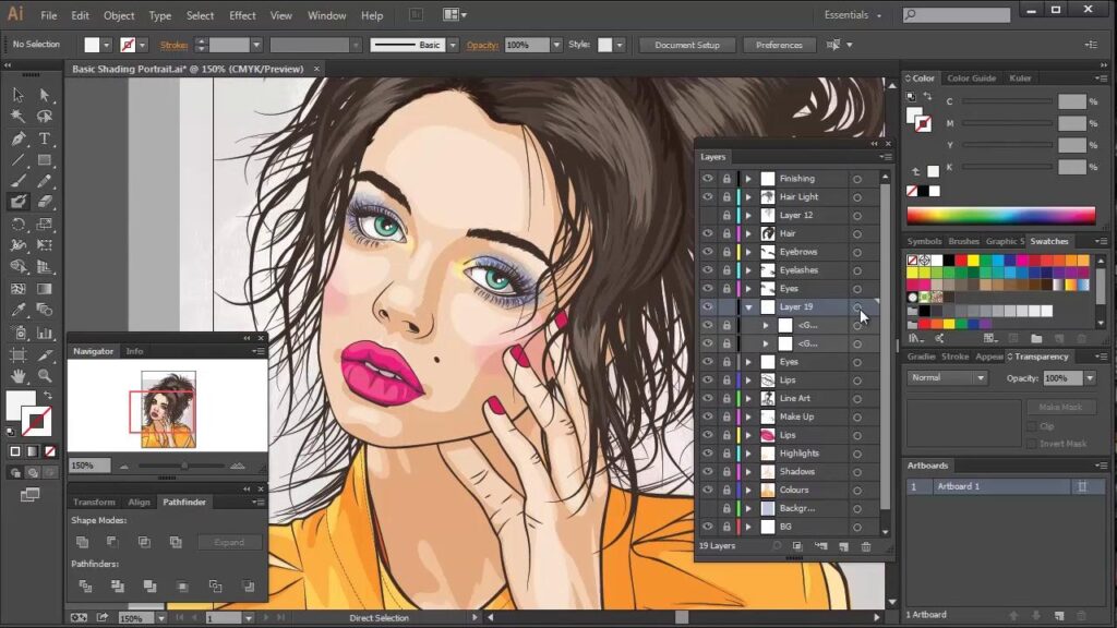 Adobe illustrator редактировать изображение